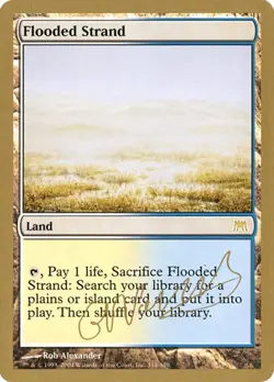 Flooded Strand World Championship Decks 2004 MP MTG - Image 1