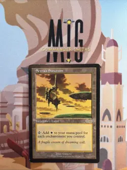 Serra's Sanctum 🔥 RESERVED LIST NonFOIL 🔥 MTG LP (325) Urza's Saga - Image 1