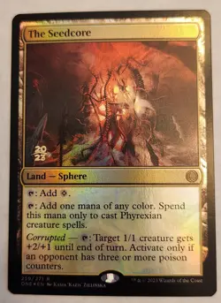 The Seedcore ONE #259 Prerelease Stamped Rare Foil NM+ - Image 1
