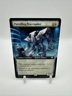 Patrolling Peacemaker (Extended Art) Commander: Edge of Eternities NM MTG - Image 1
