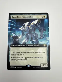 Patrolling Peacemaker (Extended Art) Commander: Edge of Eternities NM MTG - Image 3