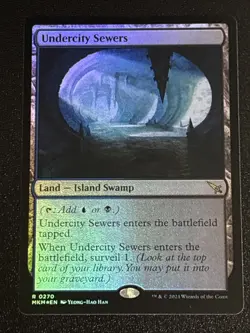 MTG Murders at Karlov Manor Undercity Sewers Foil 0270 NM Rare - Image 1