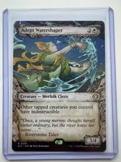 Adept Watershaper (Showcase Non-Foil) R #0297 MTG Lorwyn Eclipsed NM ENG - Image 1