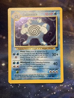 Poliwrath 15/130 Base Set 2 Holo Holographic Rare Vintage WOTC 2000 Pokemon VLP - Image 4