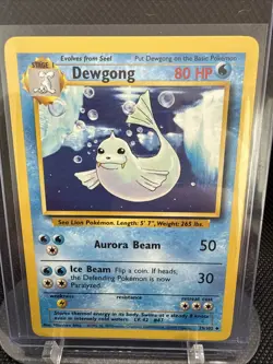 Pokemon TCG Dewgong Base Set 25/102 Never Played, Near Mint!! - Image 1