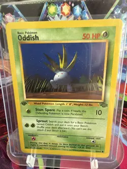 Pokemon TCG Oddish Jungle 1st Edition Common, Never Played, Near Mint! - Image 1