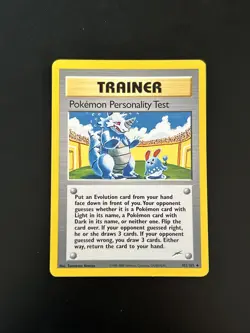 Pokemon Personality Test 102/105 Neo Destiny Regular - Image 1