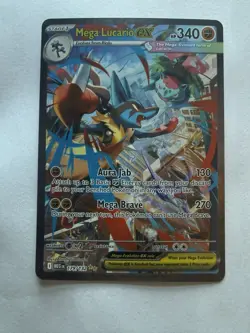 Pokemon TCG Mega Evolution - Mega Lucario EX - Special Illustration Rare 179/132 - Image 1