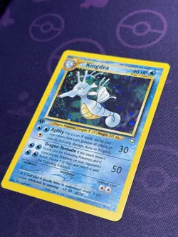 Pokemon TCG Kingdra First Edition Holo Rare Neo Genesis WOTC - Image 2