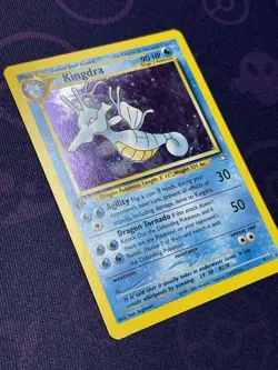 Pokemon TCG Kingdra First Edition Holo Rare Neo Genesis WOTC - Image 3