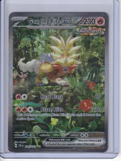 Pokemon: Gouging Fire ex - 204/162 - Special Illustration Rare - NM Temporal - Image 1