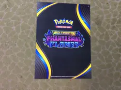 Pokemon Mega Charizard Gengar Ex Lenticular Phantasmal Flames Promo Jumbo Card - Image 3