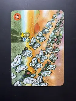 Pokemon Japanese Vending Prism Sticker Butterfree #51 Unofficial 1996 - Image 1