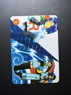 Pokemon Japanese Vending Prism Sticker Team Rocket charizard #47 1996 - Image 1