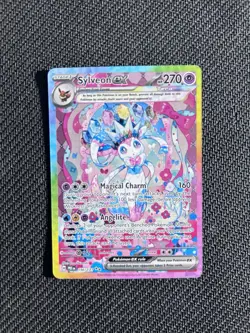 Sylveon ex NM 156/131 Special Illustration Rare SV Prismatic Evolutions Pokemon - Image 2