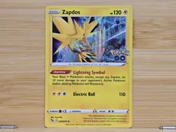 Zapdos 029/078 Pokemon GO Holo - NM/LP - Image 1