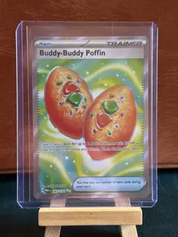 (MB) POKEMON TCG BUDDY-BUDDY POFFIN MEGA EVOLUTIONS 167/132 RARE **DESCRIPTION** - Image 1