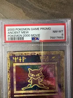 2000 Pokemon Ancient Mew Movie Promo PSA 8 NM-MT - Holo Classic - Image 3
