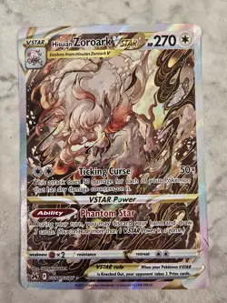 Hisuian Zoroark VSTAR GG56/GG70 NM Crown Zenith Galarian Gallery Holo Pokemon - Image 1