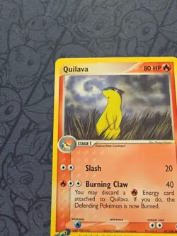 Pokemon: Quilava #51/100 Sandstorm 2003 Vintage E-reader Non-holo - NM - I154 - Image 4