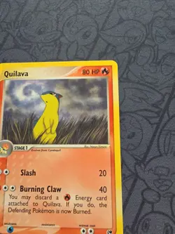 Pokemon: Quilava #51/100 Sandstorm 2003 Vintage E-reader Non-holo - NM - I154 - Image 5
