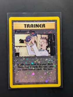 Professor Elm Best of Game 3/9 Holo Promo - Pokemon TCG - NM - Image 1