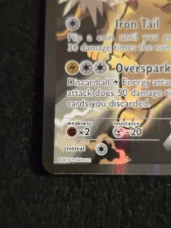 Pokemon TCG - Pikachu EX - XY124 - Promo - Rare! - Image 3