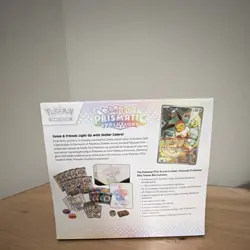 Pokemon Scarlet & Violet Prismatic Evolutions Elite Trainer Box Eevee English - Image 3