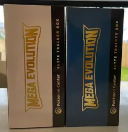 Pokemon TCG Mega Evolution Pokemon Center ETB Both ETBs NEW & SEALED - Image 3