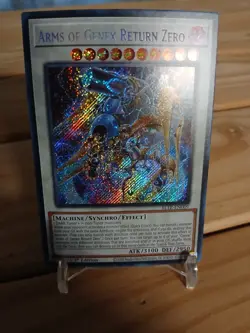 Yu-Gi-Oh! Arms of Genex Return Zero BLTR-EN009 Secret Rare 1st ED NM ENG - Image 3