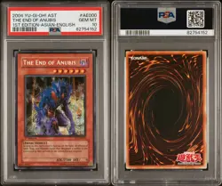 YU-GI-OH! THE END OF ANUBIS AST-AE000 1ST EDITION - ASIAN ENGLISH PSA 10 - POP 2 - Image 3