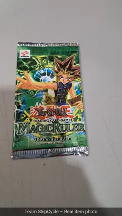 Factory Sealed Yugioh Magic Ruler 1st Edition Booster Pack English Fact G1N - Image 4