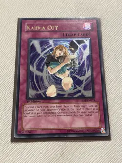 Yugioh Karma Cut SOI Ultimate Rare 1st Edition! - Image 2