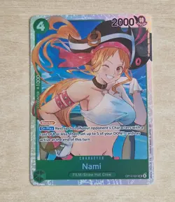 Nami OP14-031 SR - English One Piece Foil Card - Image 1