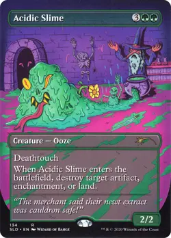 Acidic Slime (Secret Lair) Promo NM Creature Rare MAGIC GATHERING CARD ABUGames - Image 1