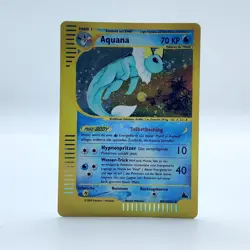 Pokemon TCG Karte - Aquana Holo Rare Skyridge H31/H32 Deutsch - NM Near Mint - Image 1