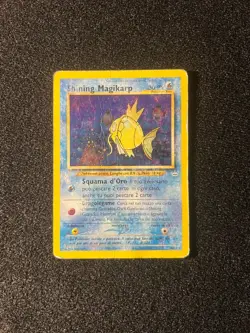 Shining Magikarp 66/64 - Neo Revelation - Italian - RARE DOUBLE SWIRL Error Card - Image 1