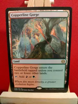 Copperline Gorge - Phyrexia: All Will be One - Rare - NM - MTG - Image 1