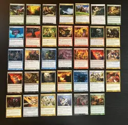Mtg Conflux Lot - 34 Rare & Mythic, 34 Uncommon, 72 Common (136 cards total) - Image 2