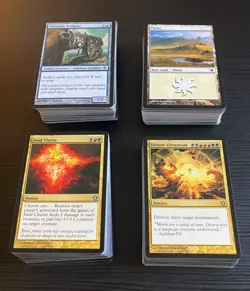 MTG Shards of Alara 256 Cards - 37 Rare & Mythic, 59 Uncommon,100 Common,60 Land - Image 1