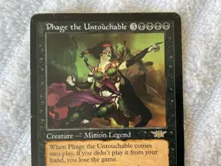 Magic the Gathering MTG 1x Phage the Untouchable Legions HP - Image 2
