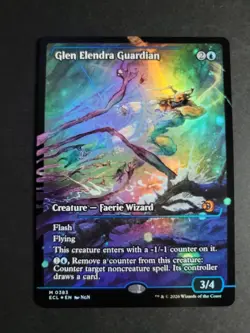 Glen Elendra Guardian (Showcase Foil) Mythic MTG Lorwyn Eclipsed - Image 1