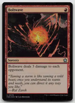 Boltwave FDN #79 U Foil NM - Image 1