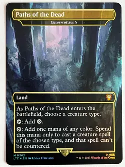 MTG Lord of The Rings Paths of The Dead Cavern of Souls Foil 0362 lotr - Image 1