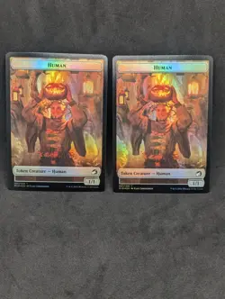 Bird Human FOIL X2 LP MTG Innistrad Midnight Hunt - Image 2