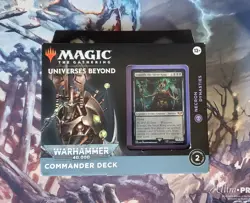 Necron Dynasties MTG Warhammer 40k Commander Deck Sealed English - Image 1