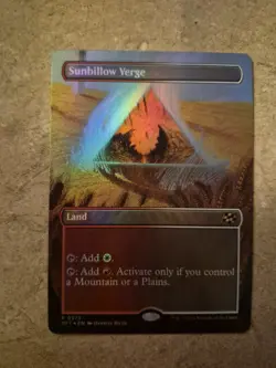 Sunbillow Verge (Borderless) Aetherdrift Foil - Image 1