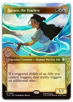 Katara, the Fearless (Showcase) #350 (Foil) (NM) TLA Magic MTG - Image 1