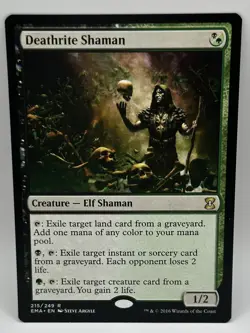 MTG 2016 Eternal Masters - #215 Deathrite Shaman - Image 1