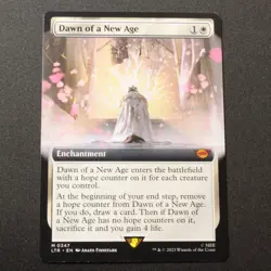 Dawn of a New Age (Extended Art) 347 MTG The Lord of the Rings (LTR) Mythic NM - Image 1